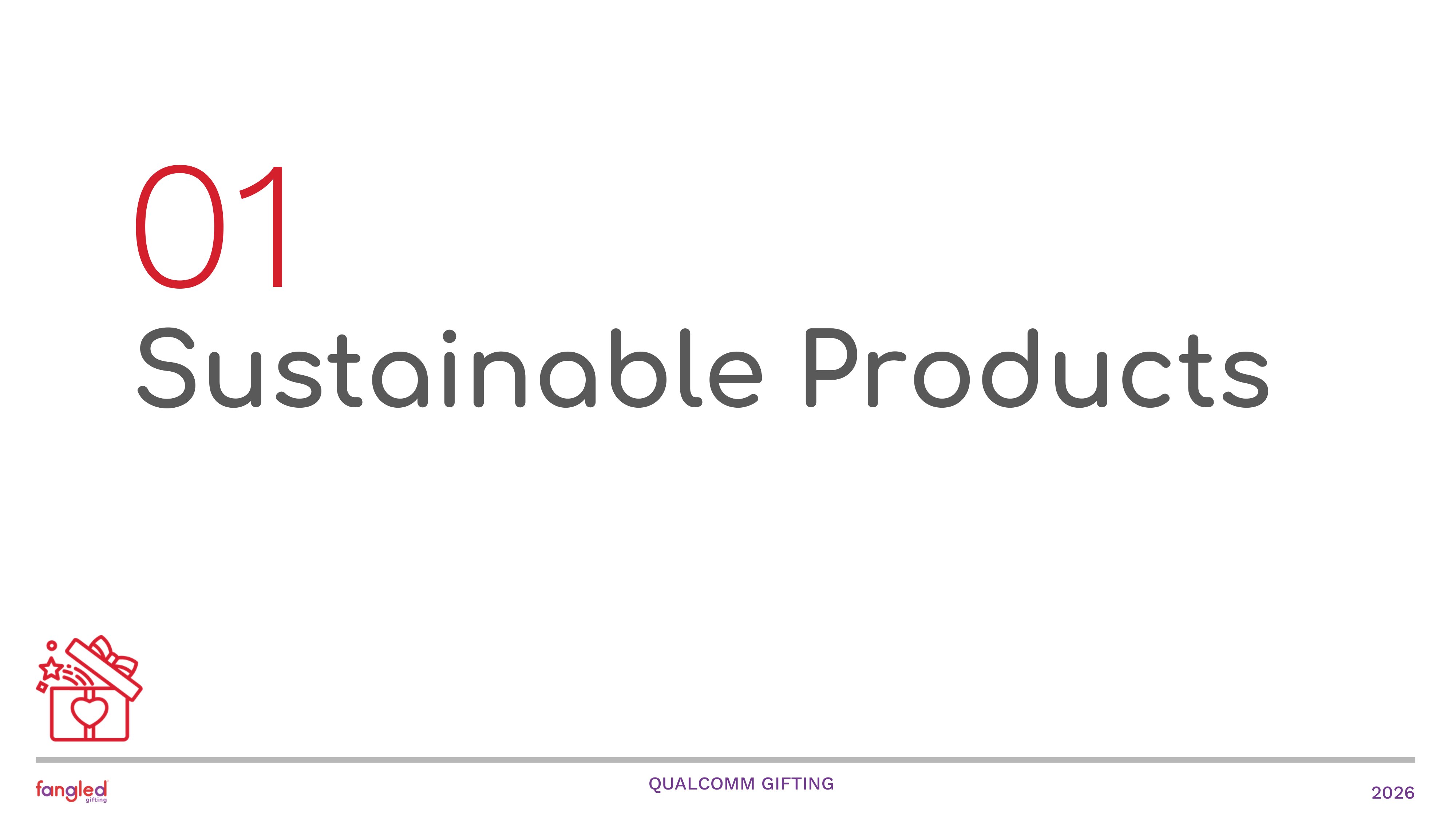 Sustainable Products Section