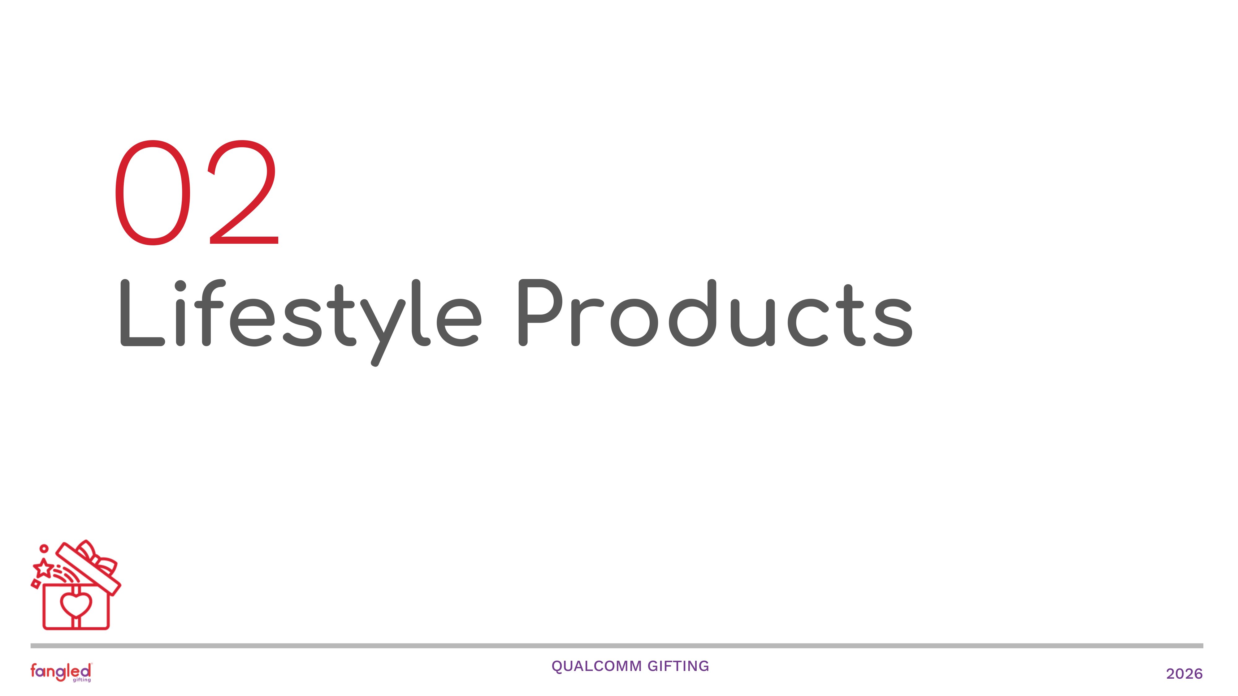 Lifestyle Products Section